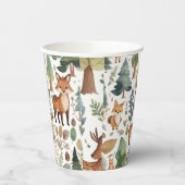 森林動物 紙コップ (左)