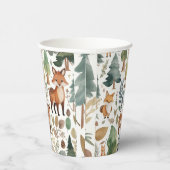 森林動物 紙コップ (右)