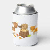 森林動物 缶クーラー (缶正面)