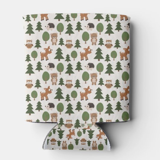 森林動物 缶クーラー (裏面)