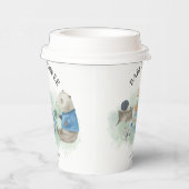 森林動物 – 赤ちゃんシャワー 紙コップ (右)