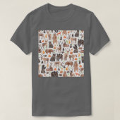 森林動物 Tシャツ (デザイン正面)