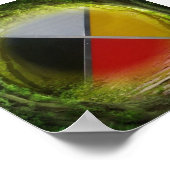 森林医学ホイールスクエアバリューポスター ポスター (角)