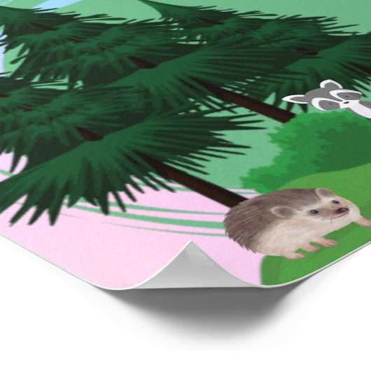 森林友人たち ポスター (角)