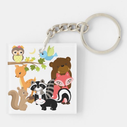 森林友人 キーホルダー (裏面)