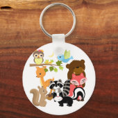 森林友人 キーホルダー (正面)