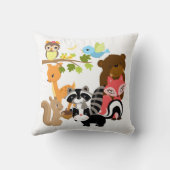 森林友人 クッション (裏面)