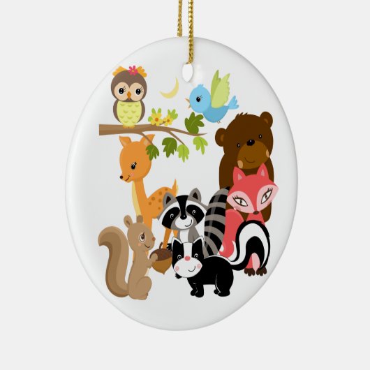 森林友人 セラミックオーナメント (右)