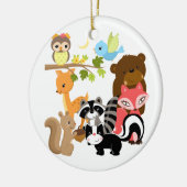 森林友人 セラミックオーナメント (左)