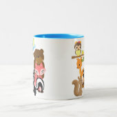 森林友人 ツートーンマグカップ (中央)