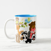 森林友人 ツートーンマグカップ (左)