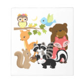 森林友人 ノートパッド (正面)