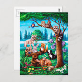 森林友人 ポストカード (正面/裏面)