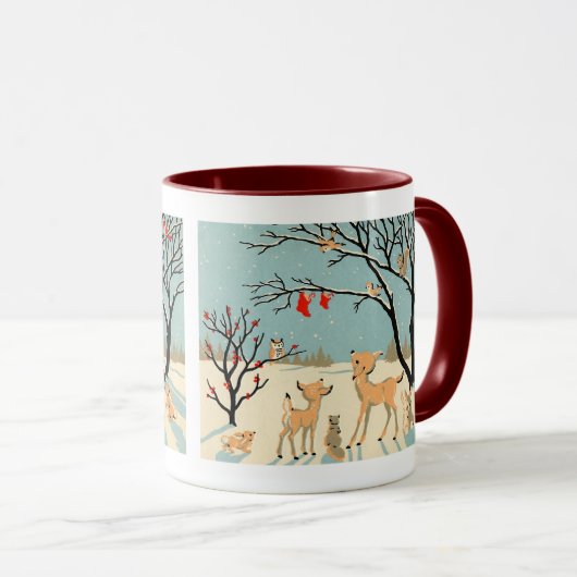 森林友人 マグカップ (正面右)