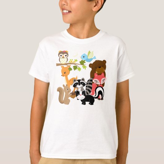 森林友人 Tシャツ (正面)