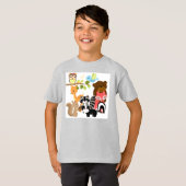 森林友人 Tシャツ (正面フル)
