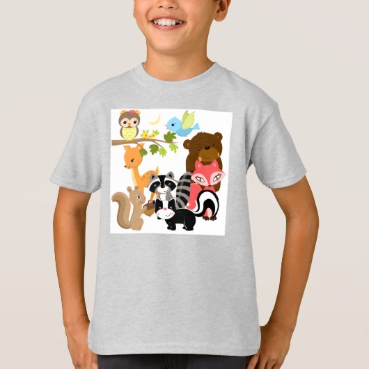 森林友人 Tシャツ (正面)