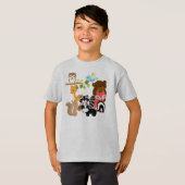森林友人 Tシャツ (正面フル)
