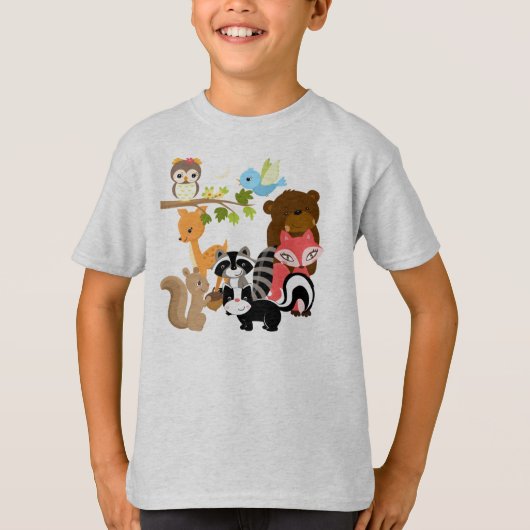 森林友人 Tシャツ (正面)