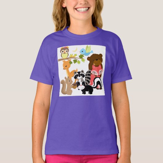 森林友人 Tシャツ (正面)