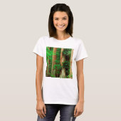 森林古代ジャイアンツ大きい盆地のレッドウッド公園 Tシャツ (正面フル)