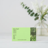 森林名刺 名刺 (スタンド正面)