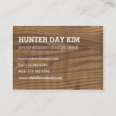 森林名刺 名刺 (裏面)