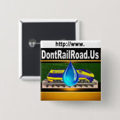 森林土地を通した高速鉄道無し 缶バッジ (正面&裏面)