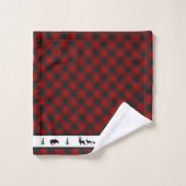 森林地帯 バスタオルセット (ウォッシュタオル)