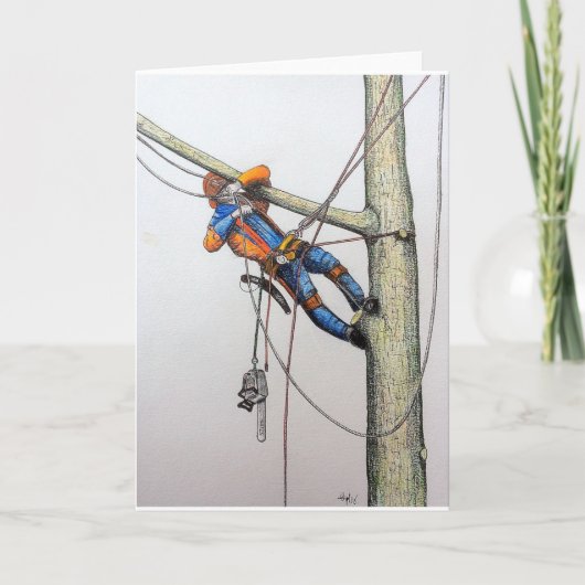 森林外科医のクリスマスカード シーズンカード (正面)