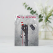 森林外科医のクリスマスカード シーズンポストカード (スタンド正面)