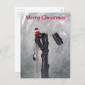 森林外科医のクリスマスカード シーズンポストカード (正面/裏面)