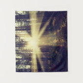 森林太陽光線 タペストリー (正面)