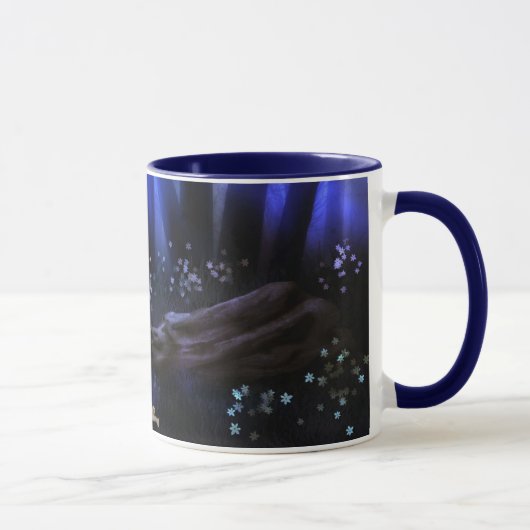 森林妖精のコーヒー・マグの底 マグカップ (右)