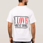 森林家 Tシャツ (裏面)