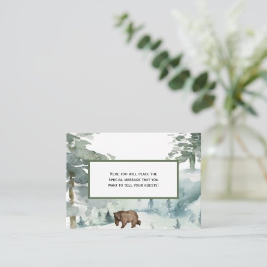 森林山くまのエンクロージャカード エンクロージャーカード (スタンド正面)