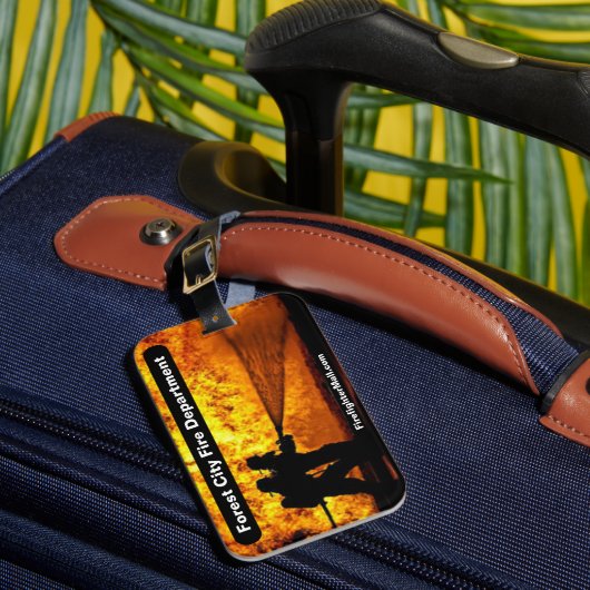 森林市消防署消防署ラベル ラゲッジタグ (正面インサイチュ1)