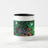 森林床かベビーのウサギのマグ マグカップ (中央)