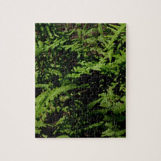 森林床シダ ジグソーパズル (縦)