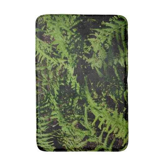 森林床シダ バスマット (正面縦)