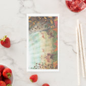 森林日光の中のローディアカプリオラス (インサイチュ)