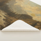 森林景観シーン（Josef Kriehuber著） シェルパブランケット (3/4)