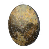 森林景観シーン(Josef Kriehuber著) ダーツボード (正面右)