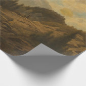 森林景観シーン(Josef Kriehuber著) ラッピングペーパー (角)