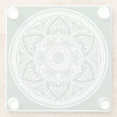 森林曼荼羅 ガラスコースター (裏面)