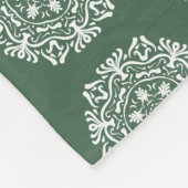 森林曼荼羅 フリースブランケット (角)