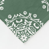 |森林曼荼羅 フリースブランケット (角)