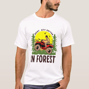 森林最高ののatvドライバー tシャツ