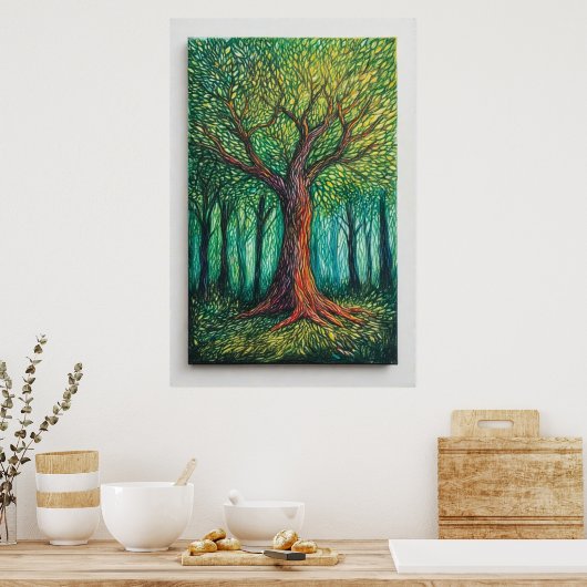 森林期間 ポスター (キッチン)