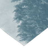 森林木水彩 ショートテーブルランナー (コーナー)